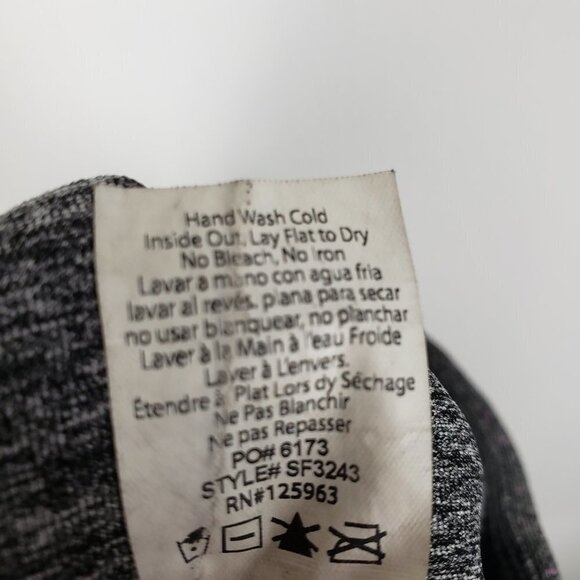 Beyond Yoga Alloy Ombre Leggings High Waisted Gray Pink Metallic Size Small - Picture 9 of 9